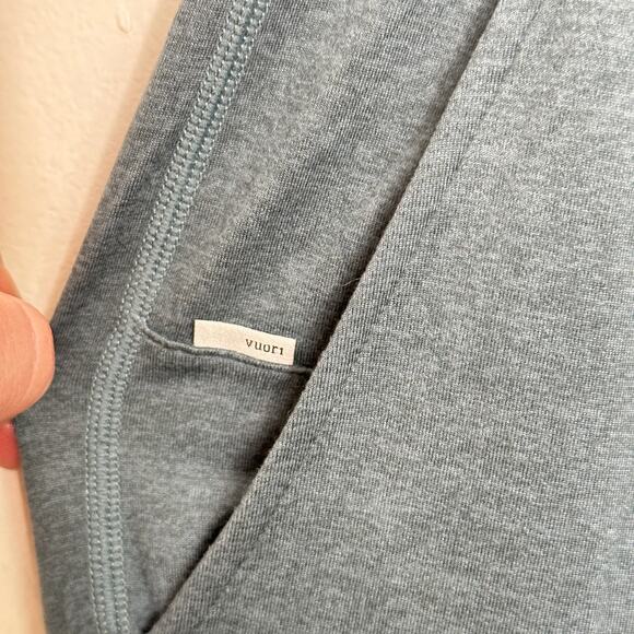 VUORI Ponto Performance Pants Lake Heather Blue Sz M {HH43} - Picture 5 of 7